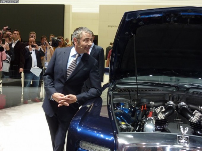 La Rolls Royce ha deciso di portare la Phantom V16 usata da Rowan Atkinson