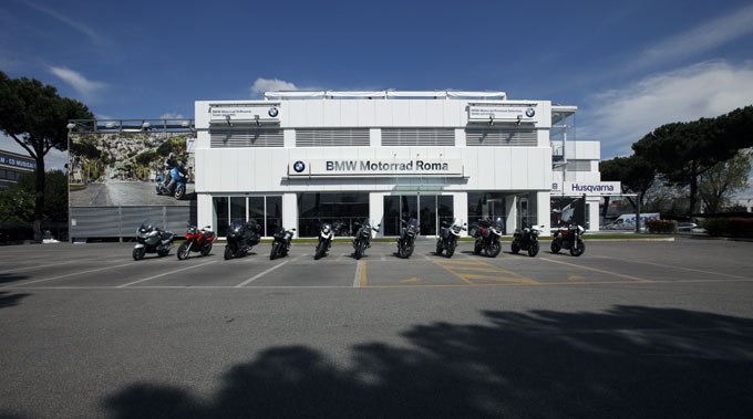 BMW Motorrad Roma innaugurazion