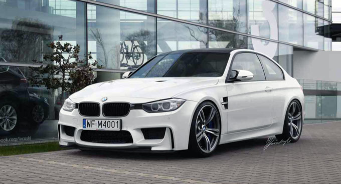 Questo rendering della BMW M4 realizzato da Iacoski si preannuncia molto 