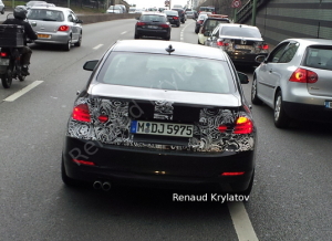 BMW Serie 3 F30 rear