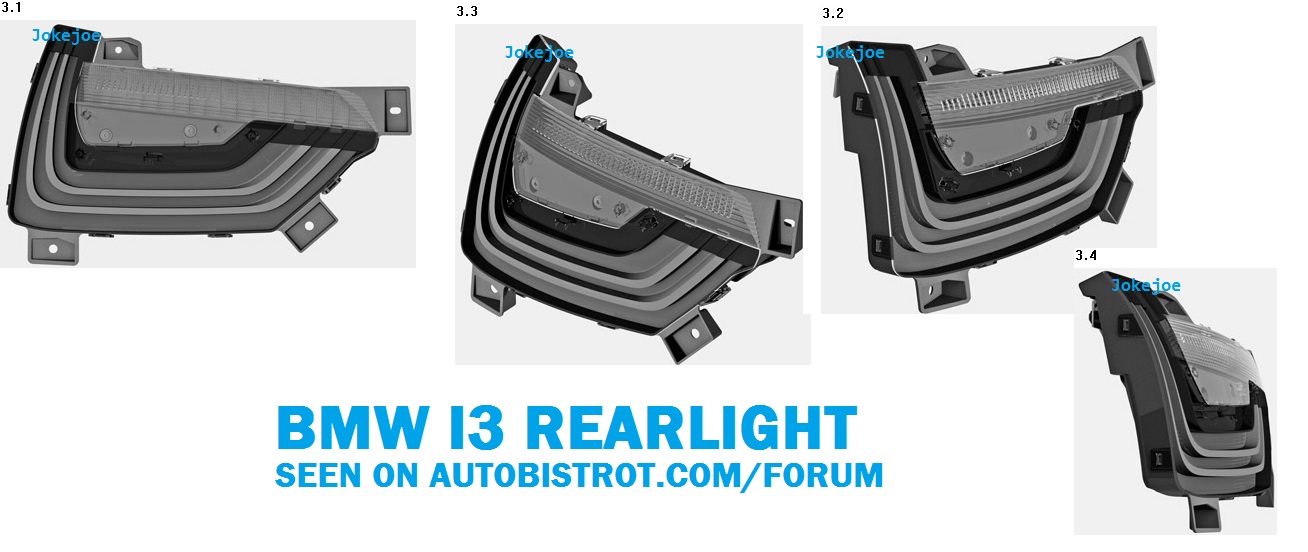 BMW i3 Taillights