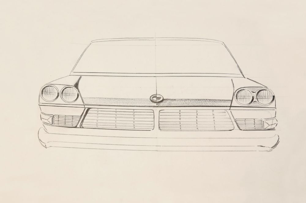 bmw neue klasse sketch design bmw