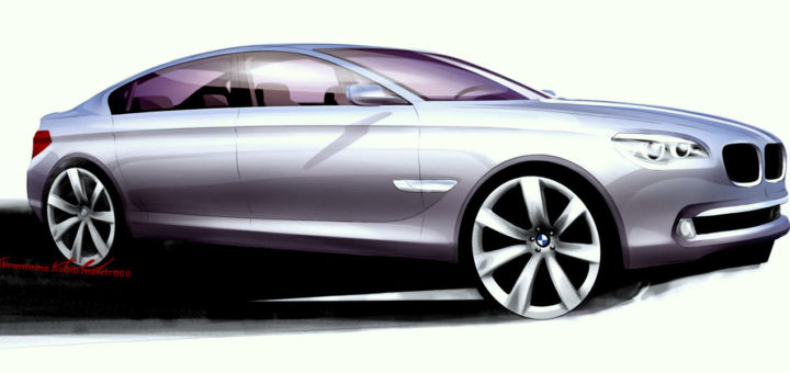Karim Habib - BMW Serie 7 F01 Sketch