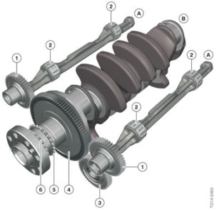 BMW B48-6 Engine Balance Shaft