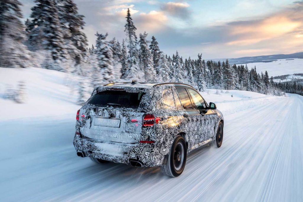 BMW X3 G01 Spy Winter Test