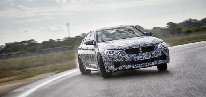 BMW M5 xDrive F90 Official Spy