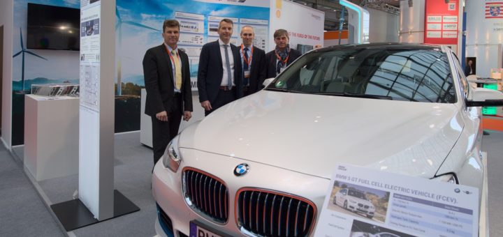 Hannover Messe 2017 - BMW Group - BMW Serie 5 GT eDrive Fuel Cell