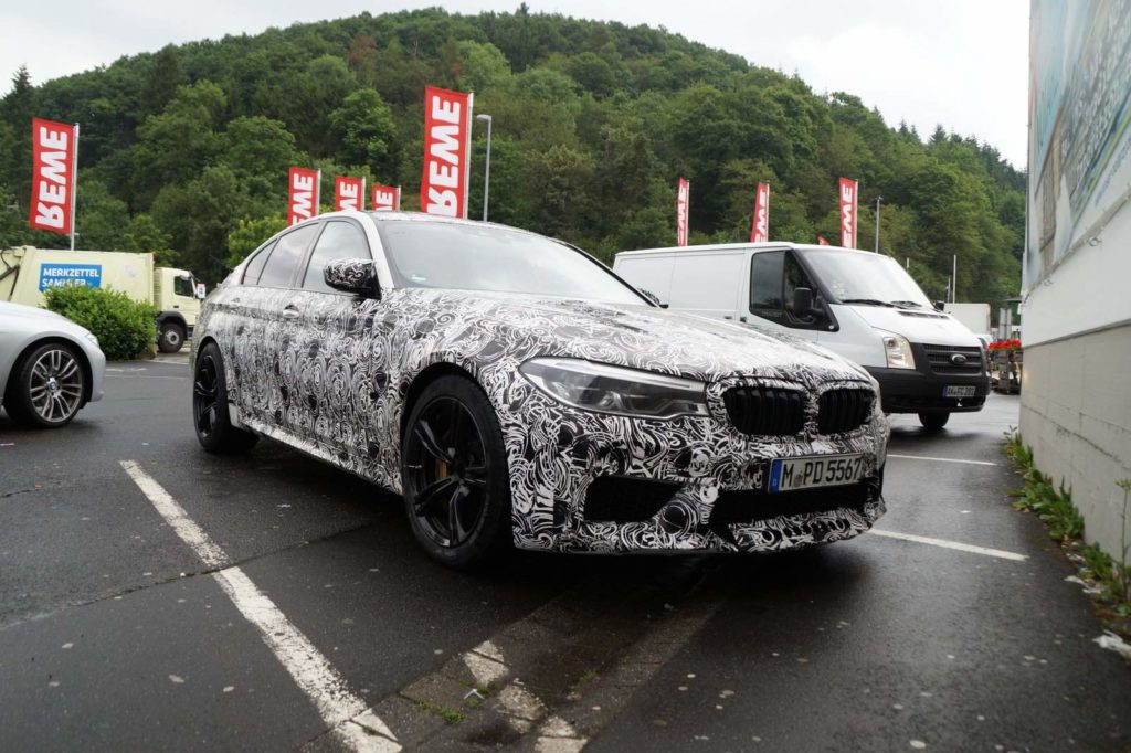 BMW M5 xDrive F90 Spy 2018