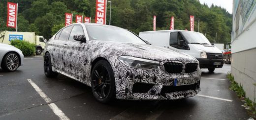 BMW M5 xDrive F90 Spy 2018