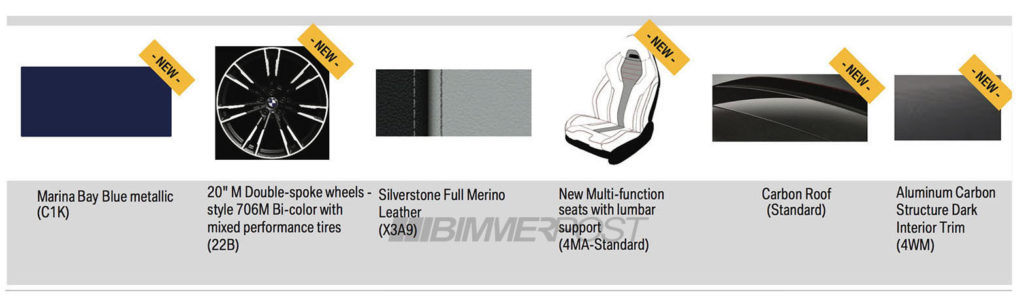 BMW M5 F90 HEA Ordering Guide