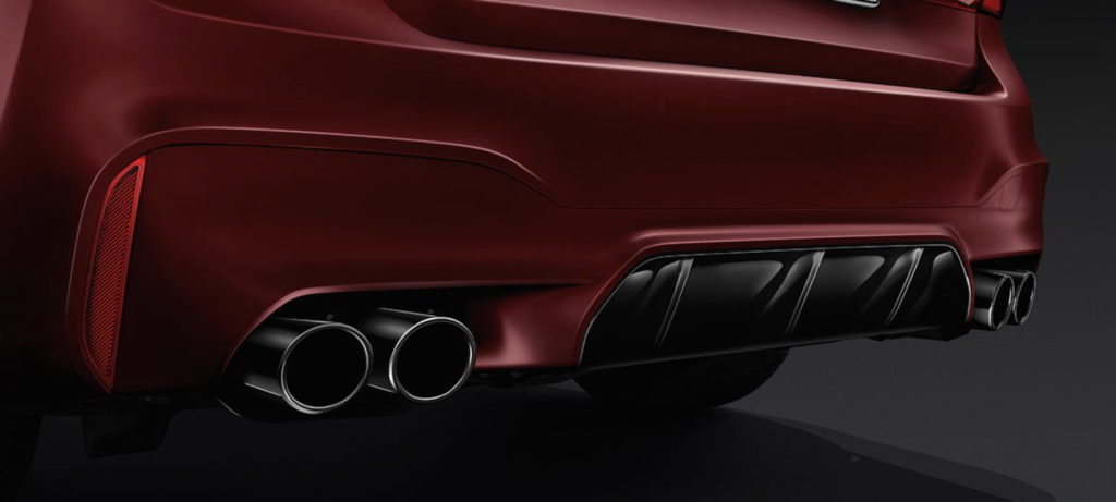 BMW M5 M Sport Exhaust