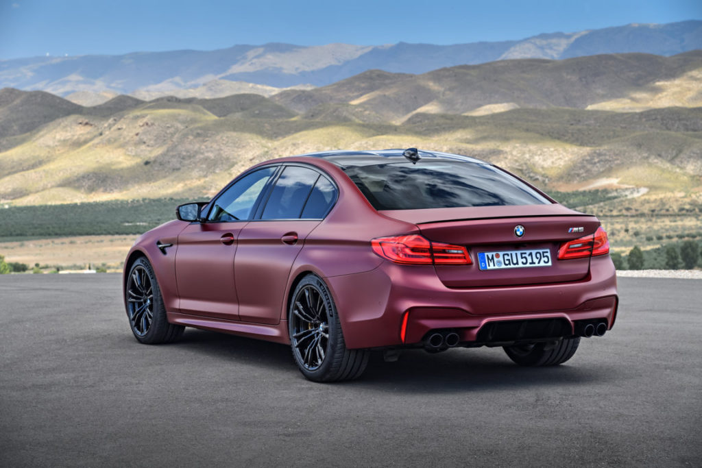 BMW M5 M xDrive First Edition Frozen Burgundy Red Individual F90 2018