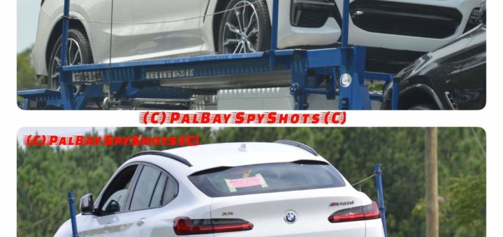 BMW X4 M40d G02 Spy