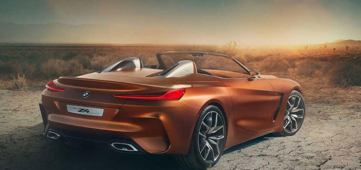 BMW Z4 Concept Peeble Beach 2017 - BMW Z4 Roadster