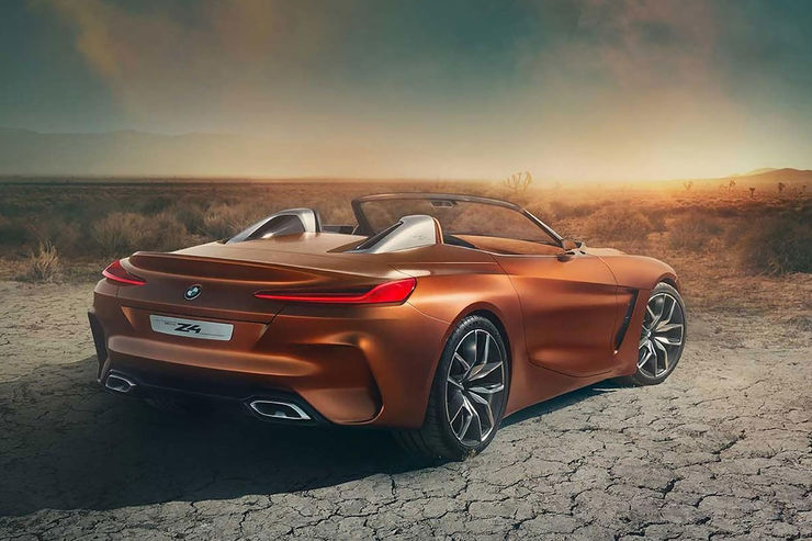 BMW Z4 Concept Peeble Beach 2017 - BMW Z4 Roadster