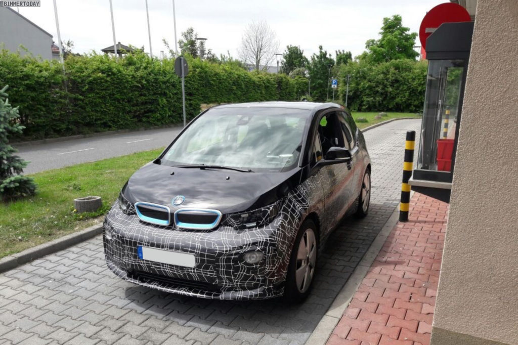 BMW i3S facelift Spy