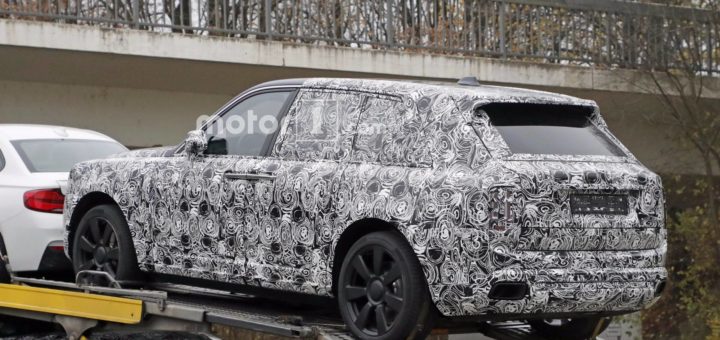 Rolls Royce Cullinan Spy trailer