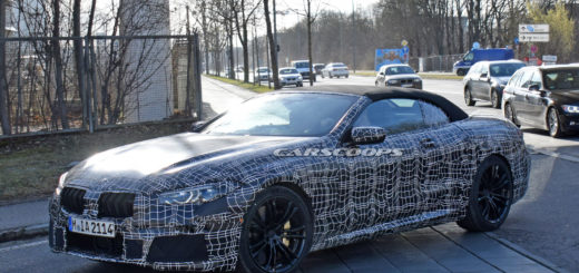 BMW M8 Cabrio Spy - BMW Serie 8