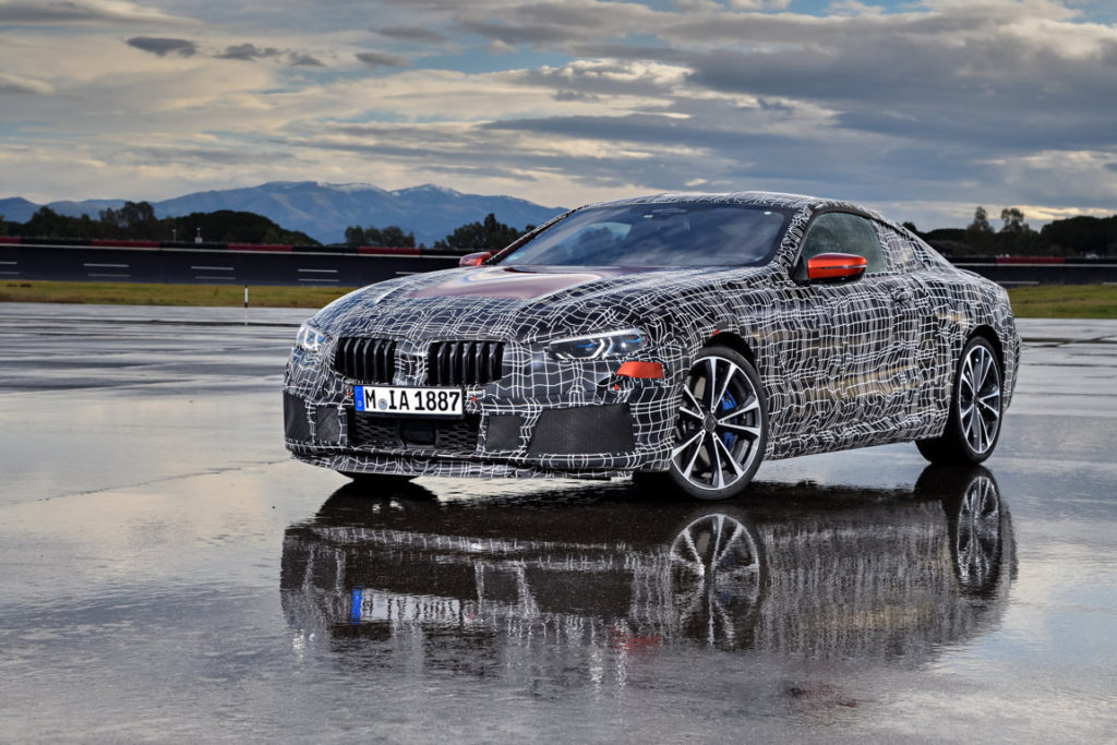 BMW Serie 8 Coupe' G14 - Aprilia Test in Italy