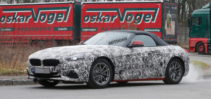 BMW Z4 Roadster G29 Spy 2019