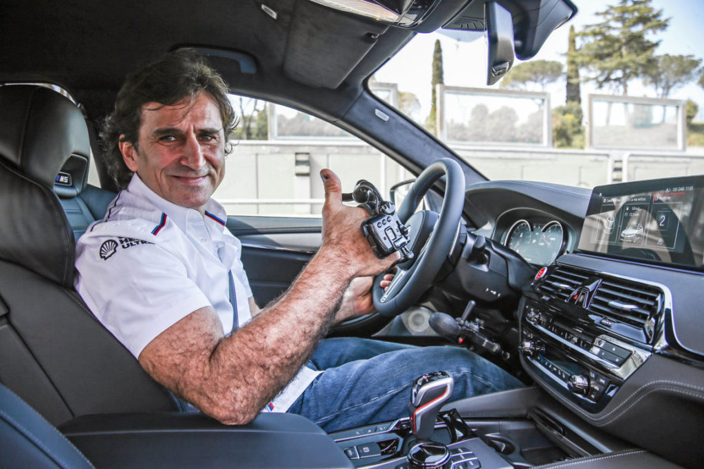 BMW M5 M xDrive - Alessandro Zanardi BMW Brand Ambassador - BMW Driving Experience 2018 (4)