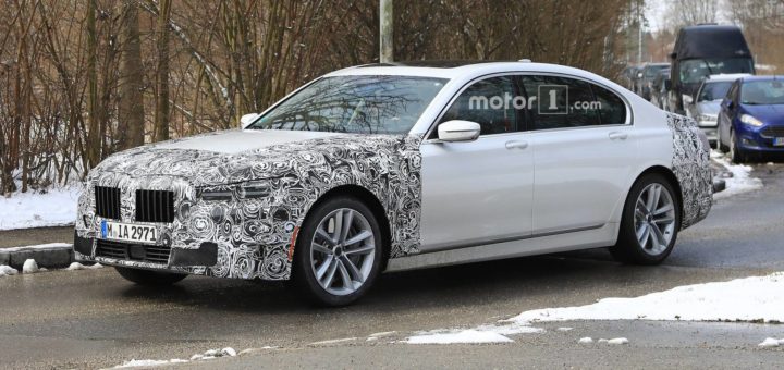 BMW Serie 7 facelift LCI 2019 SPY - G11 G12 (2)