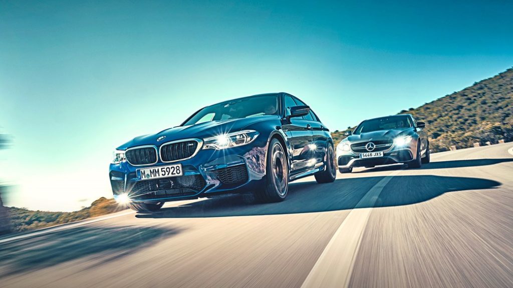 BMW M5 M xDrive F90 - Mercedes-AMG E63 S 4Matic + 2018