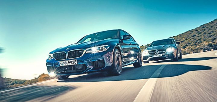 BMW M5 M xDrive F90 - Mercedes-AMG E63 S 4Matic + 2018