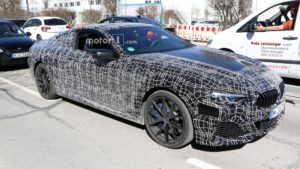 BMW M850i Coupe Spy 2019 G14 (2)