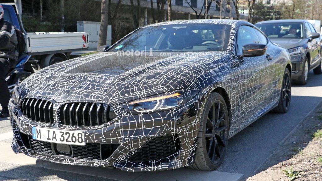 BMW M850i Coupe Spy 2019 G14 (5)