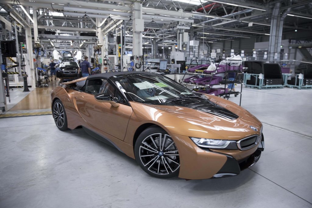 BMW i8 Roadster 2018 BMW Plant Leipzig