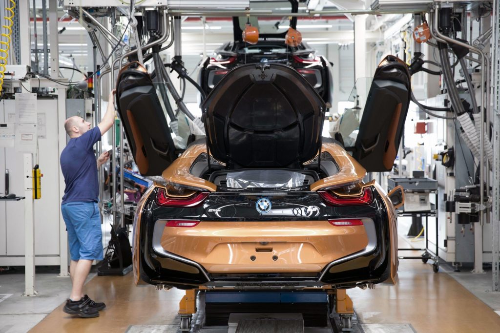 BMW i8 Roadster 2018 BMW Plant Leipzig (2)