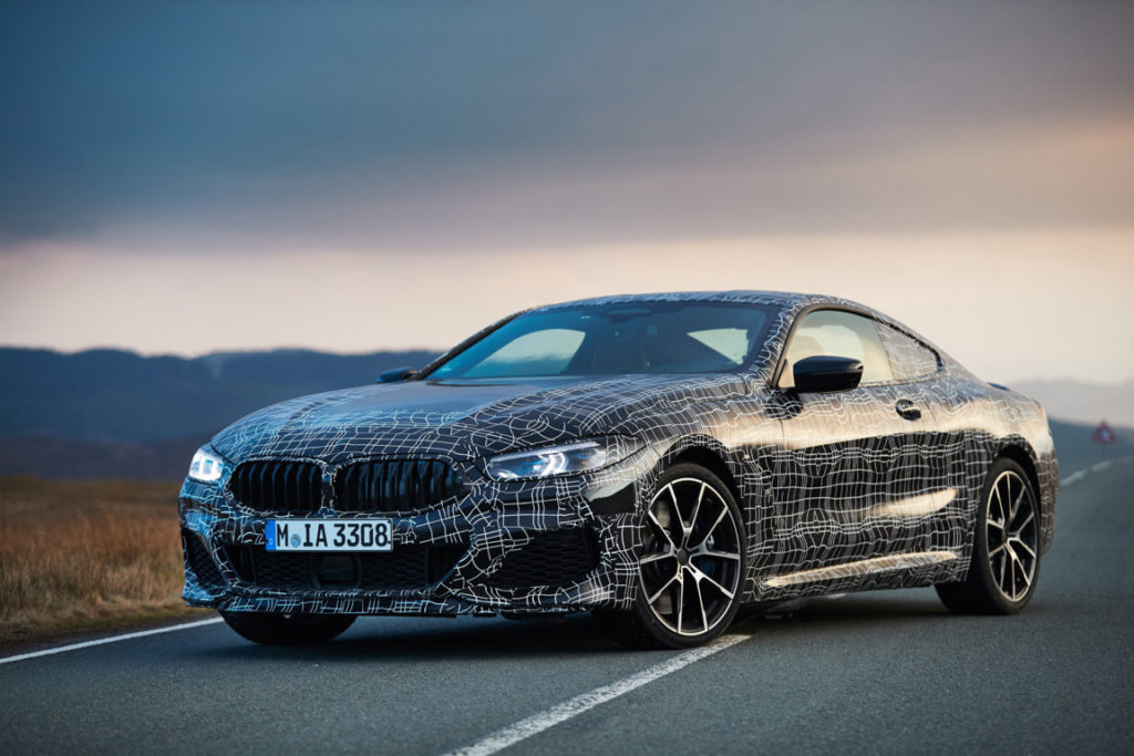 BMW M850i xDrive - BMW Serie 8 Coupe G14 Spy 2018 (10)