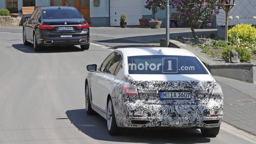 BMW Serie 7 facelift LCI 2019 G11 G12 Spy (10)