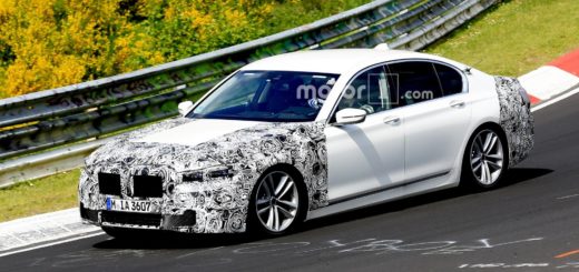 BMW Serie 7 facelift LCI 2019 G11 G12 Spy (3)