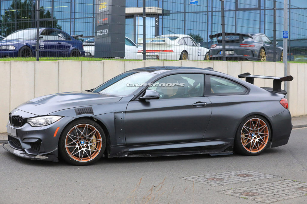 BMW M4 GTS - BMW M4 CSL prototype Spy (2)