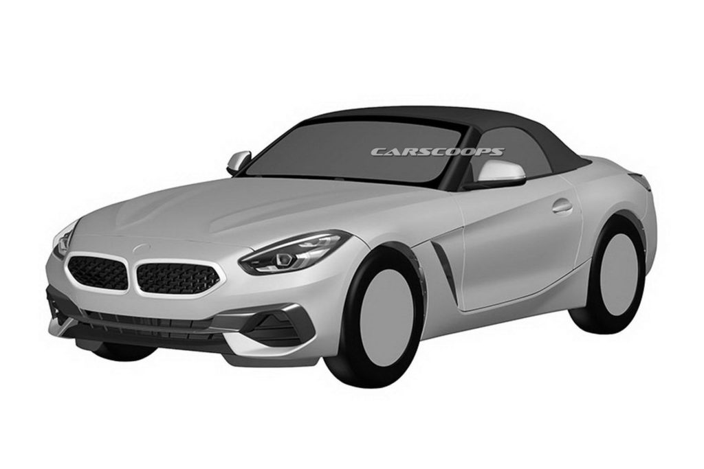 BMW Z4 Roadster 2019 Spy Patents (3)