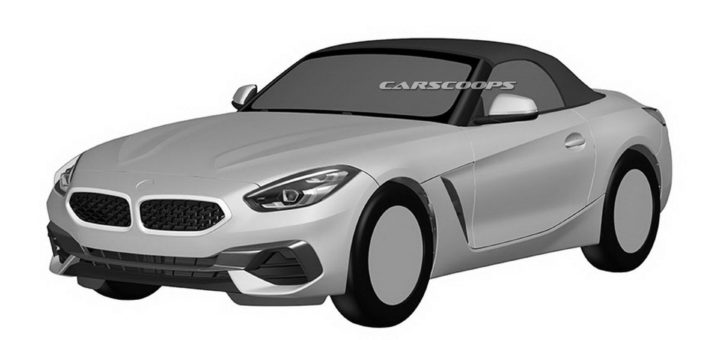 BMW Z4 Roadster 2019 Spy Patents (3)