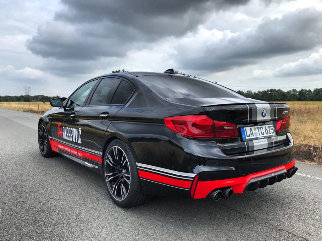 BMW M5: ecco il primo scarico Akrapovic BMWnews