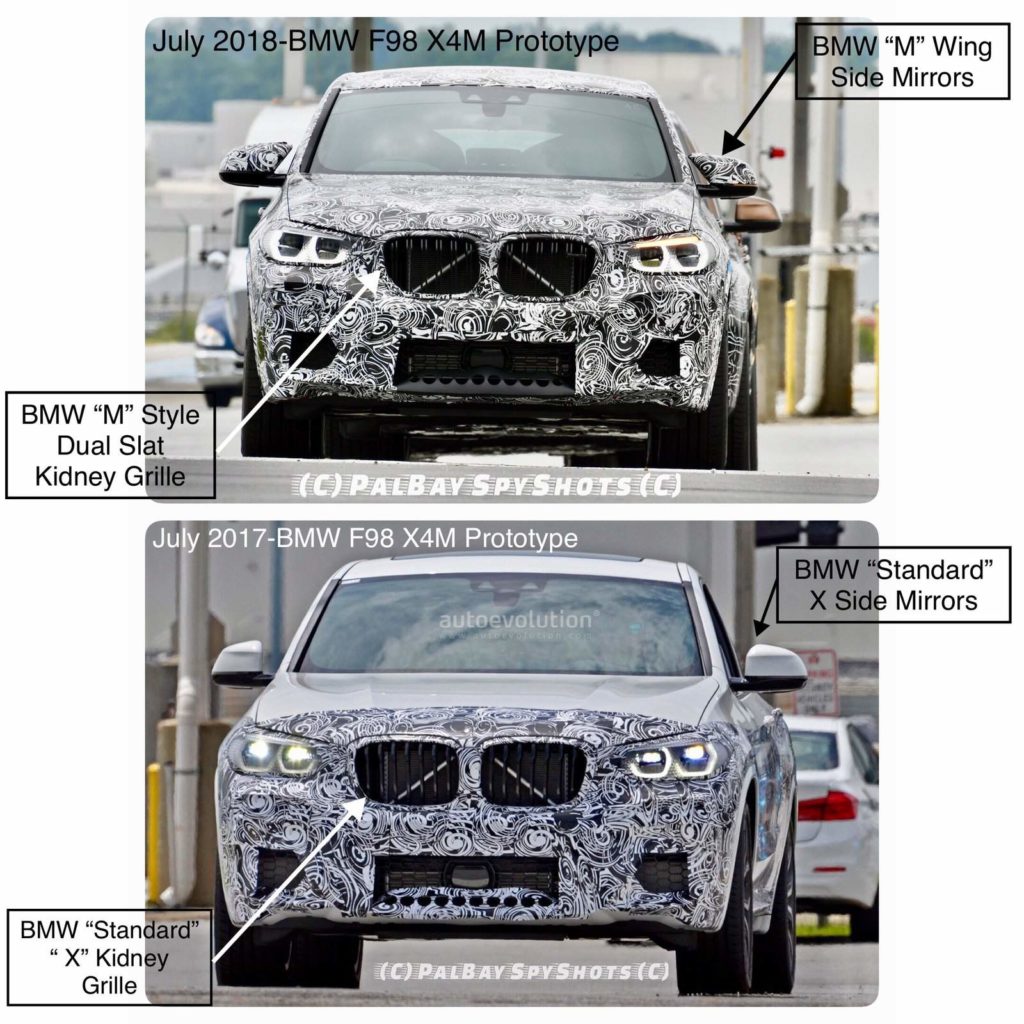 BMW X4M F98 2018 Spy (2)