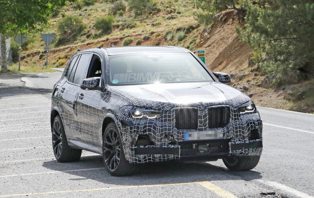 BMW X5 M F95 Spy 2019 (3)