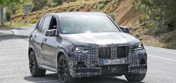 BMW X5 M F95 Spy 2019 (3)