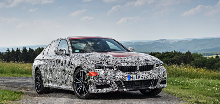 BMW Serie 3 G20 2019 Prototype Nurburgring Test Spy (18)