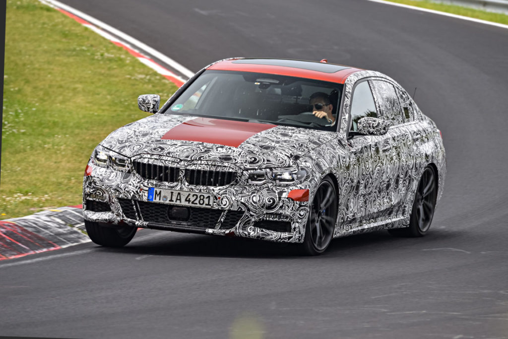 BMW Serie 3 G20 2019 Prototype Nurburgring Test Spy (2)