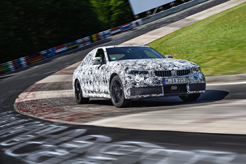 BMW Serie 3 G20 2019 Prototype Nurburgring Test Spy (8)