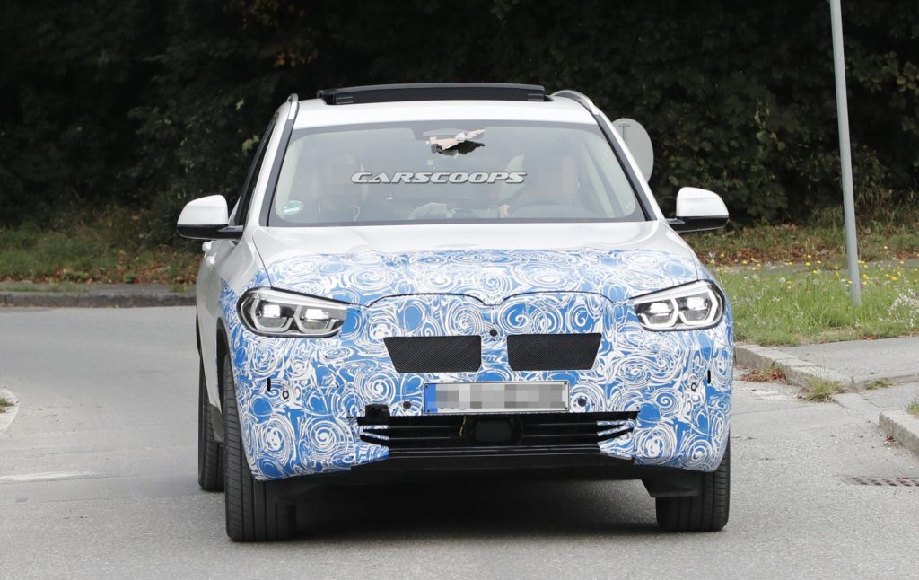 BMW iX3 2020 Spy - BMW X3 EV G01