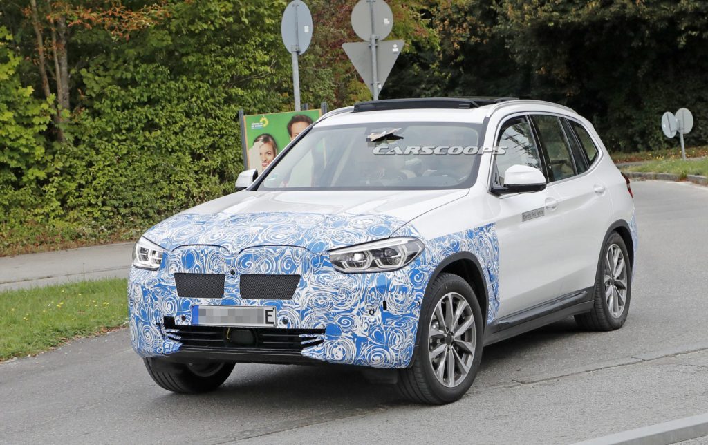 BMW iX3 2020 Spy - BMW X3 EV G01 (2)