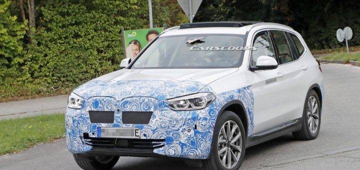 BMW iX3 2020 Spy - BMW X3 EV G01 (2)