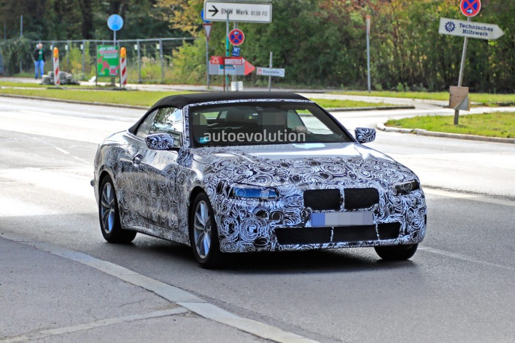 BMW M440i Cabrio Spy 2020 - G22 - BMW Serie 4 Cabrio