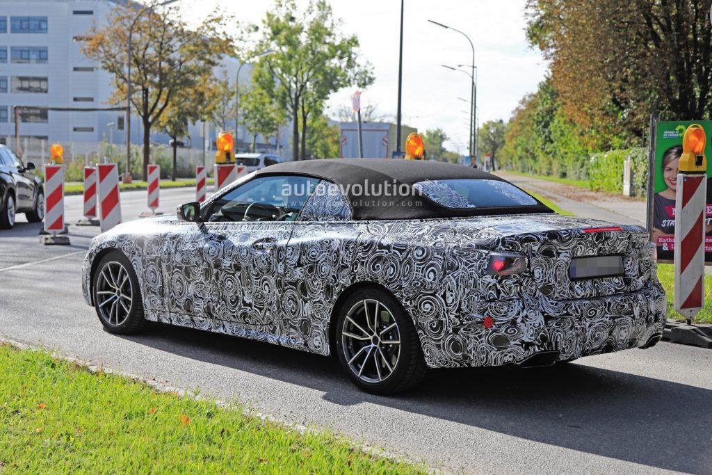 BMW M440i Cabrio Spy 2020 - G22 - BMW Serie 4 Cabrio (5)